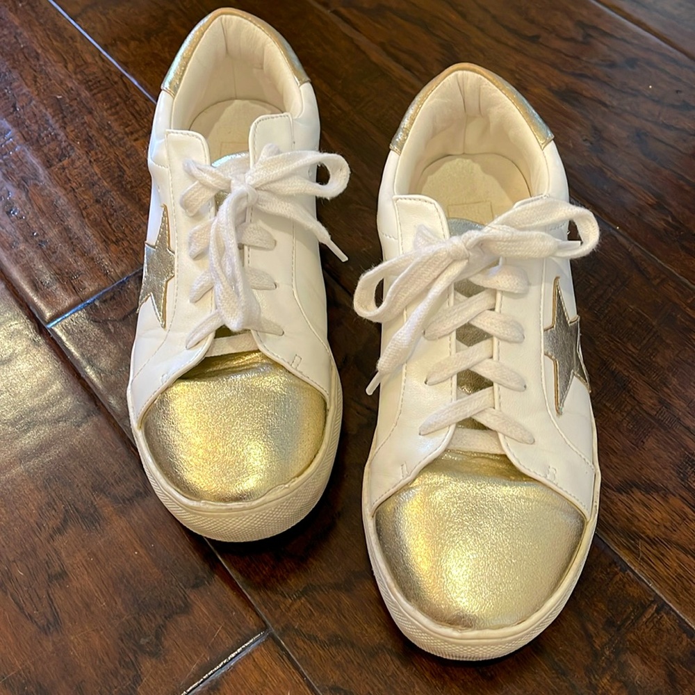 Gold star sneakers